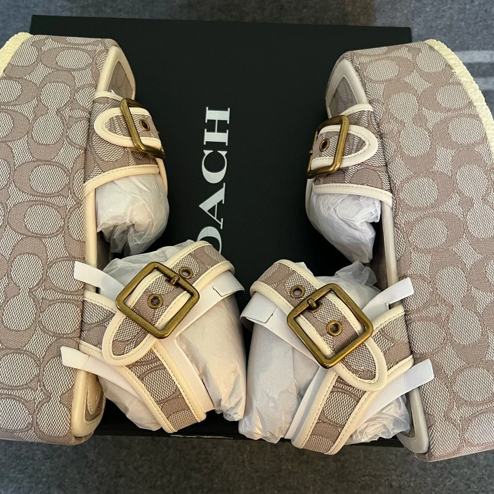 NEW in Box Coach Naomi Women's Platform Sandals - Picture 3 of 9